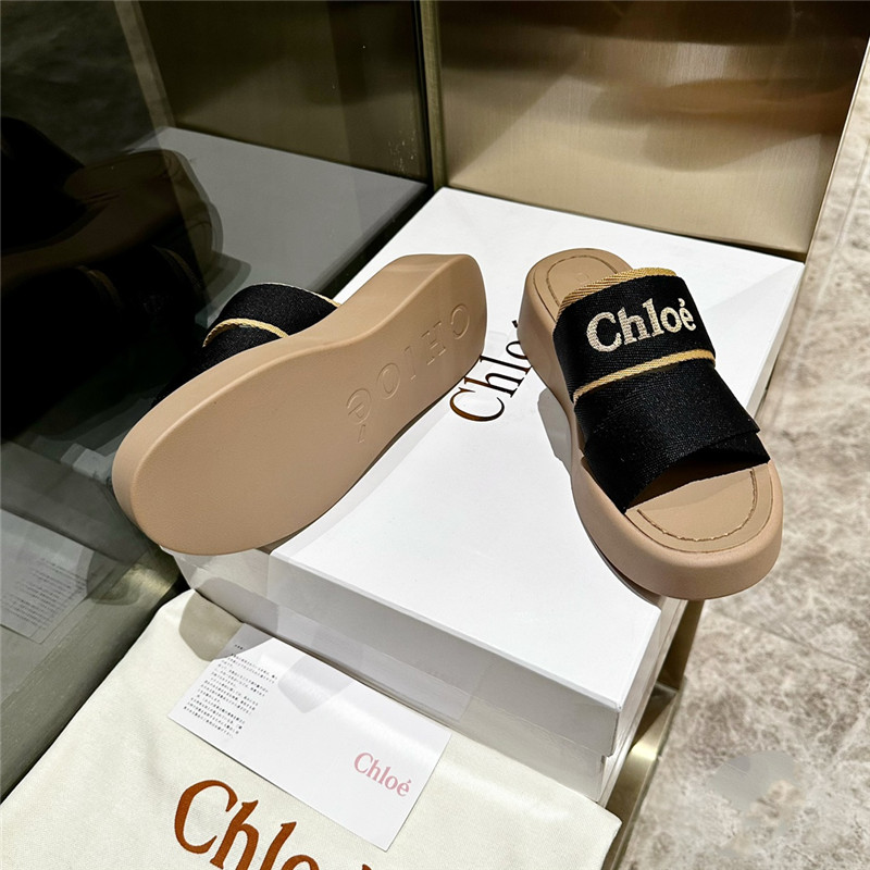 Chloé cross Roman slippers margiela replica shoes