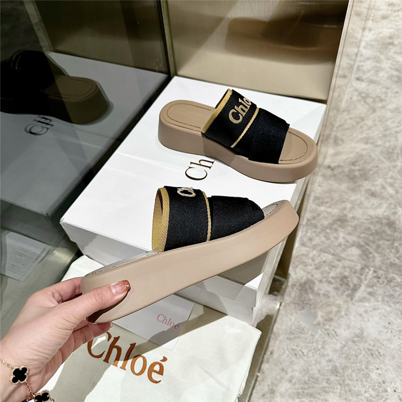 Chloé cross Roman slippers margiela replica shoes