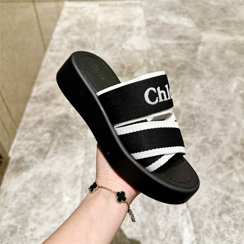 Chloé cross Roman slippers margiela replica shoes