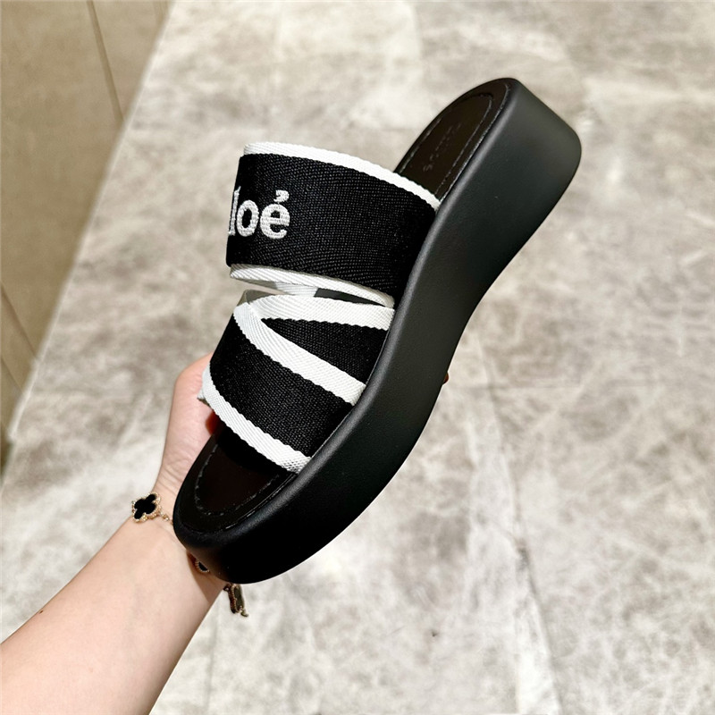 Chloé cross Roman slippers margiela replica shoes