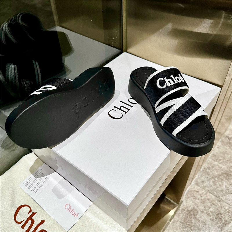 Chloé cross Roman slippers margiela replica shoes