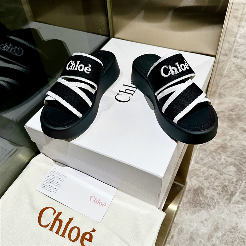 Chloé cross Roman slippers margiela replica shoes