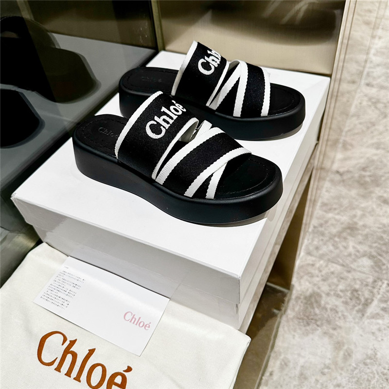 Chloé cross Roman slippers margiela replica shoes
