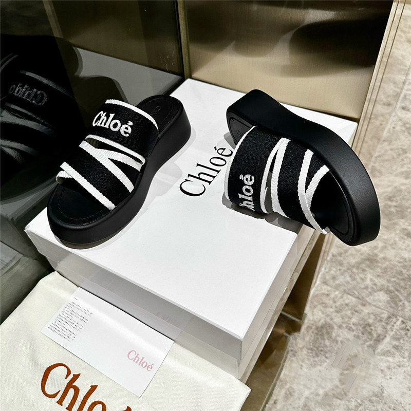 Chloé cross Roman slippers margiela replica shoes