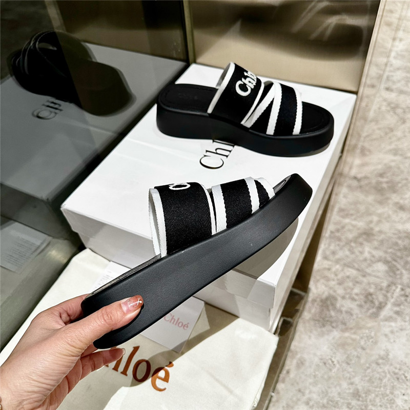 Chloé cross Roman slippers margiela replica shoes