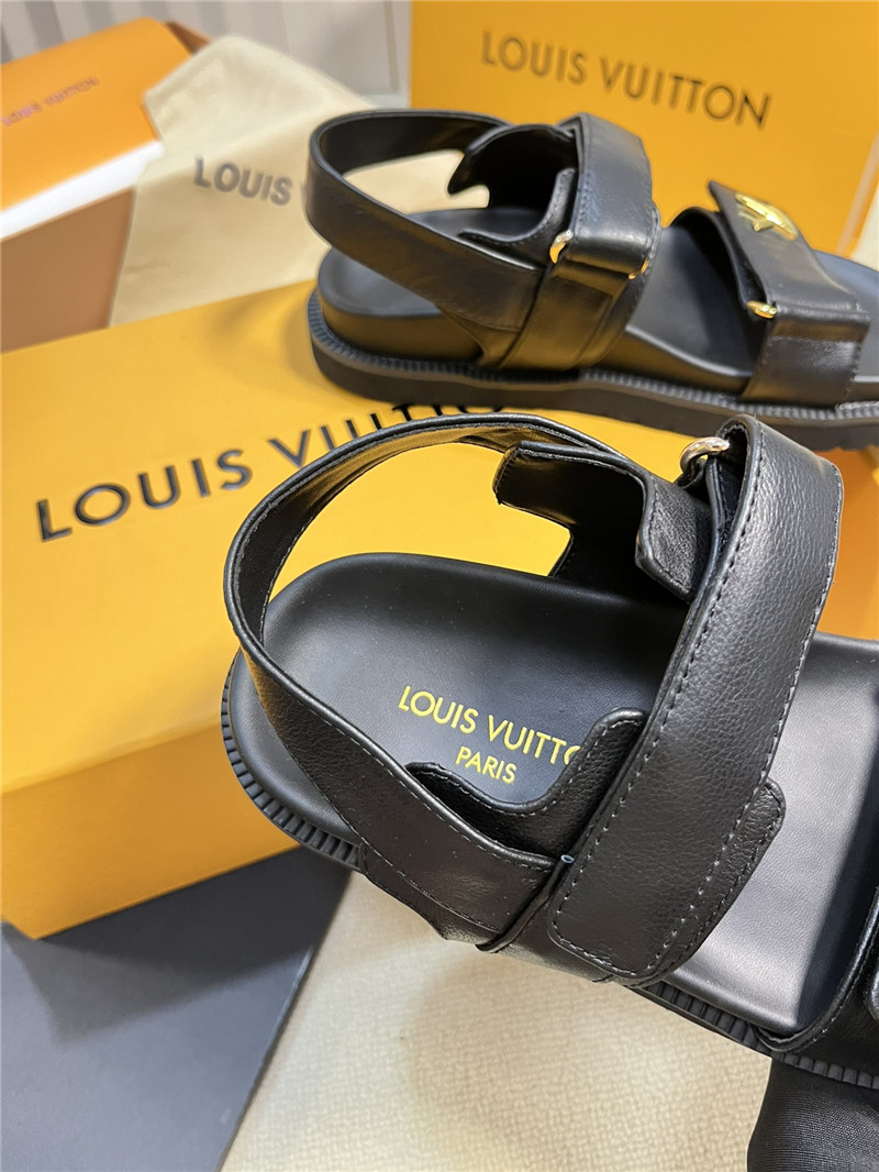 l0vis Vvtt0n lv catwalk style thick sole sandals replica shoes