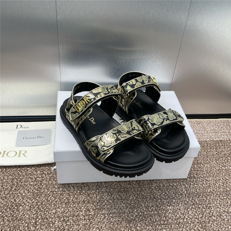 Dior Dioract Black Sandal