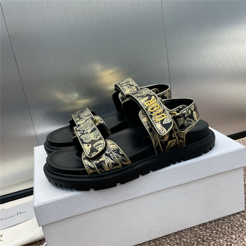 D10r D10ract black sandal