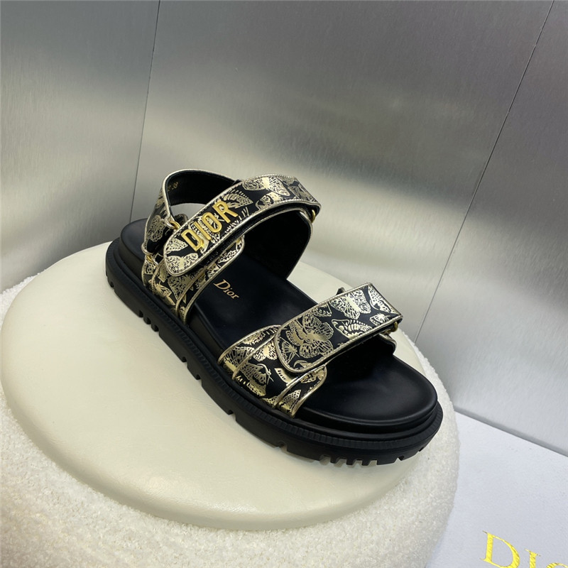D10r D10ract black sandal