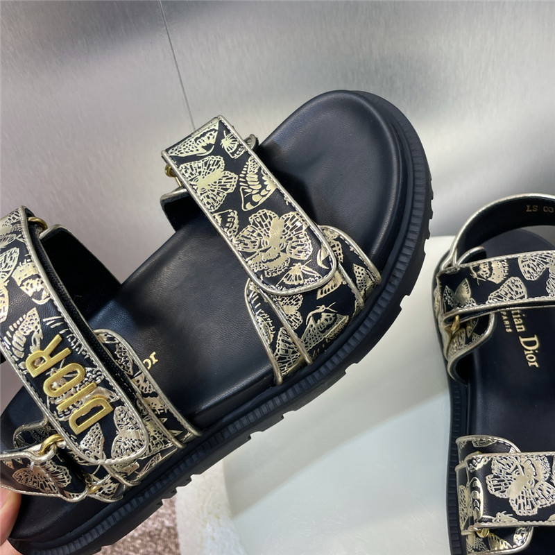 D10r D10ract black sandal