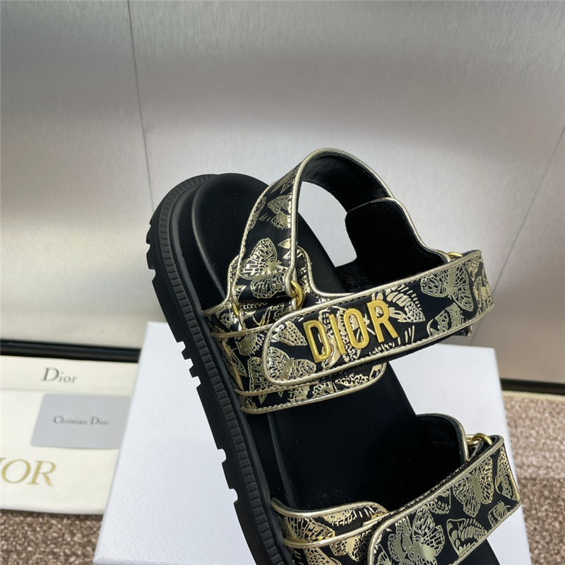 D10r D10ract black sandal