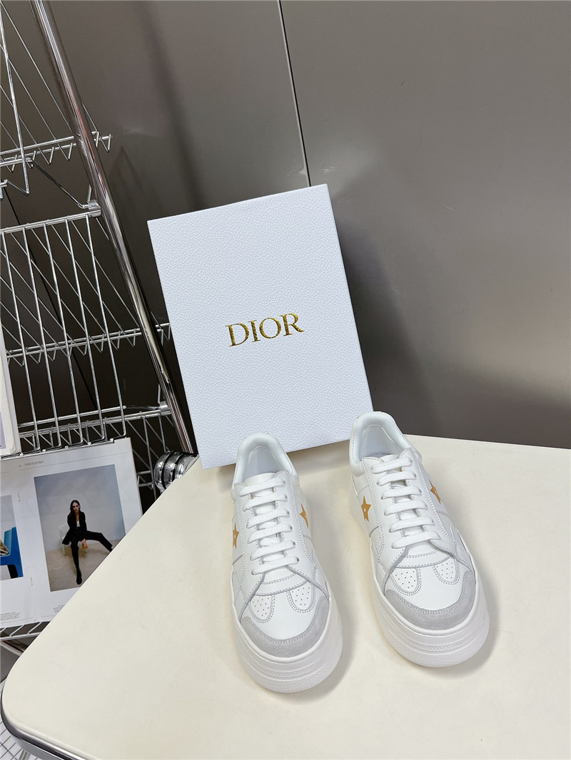 D10r cd star platform sneakers white