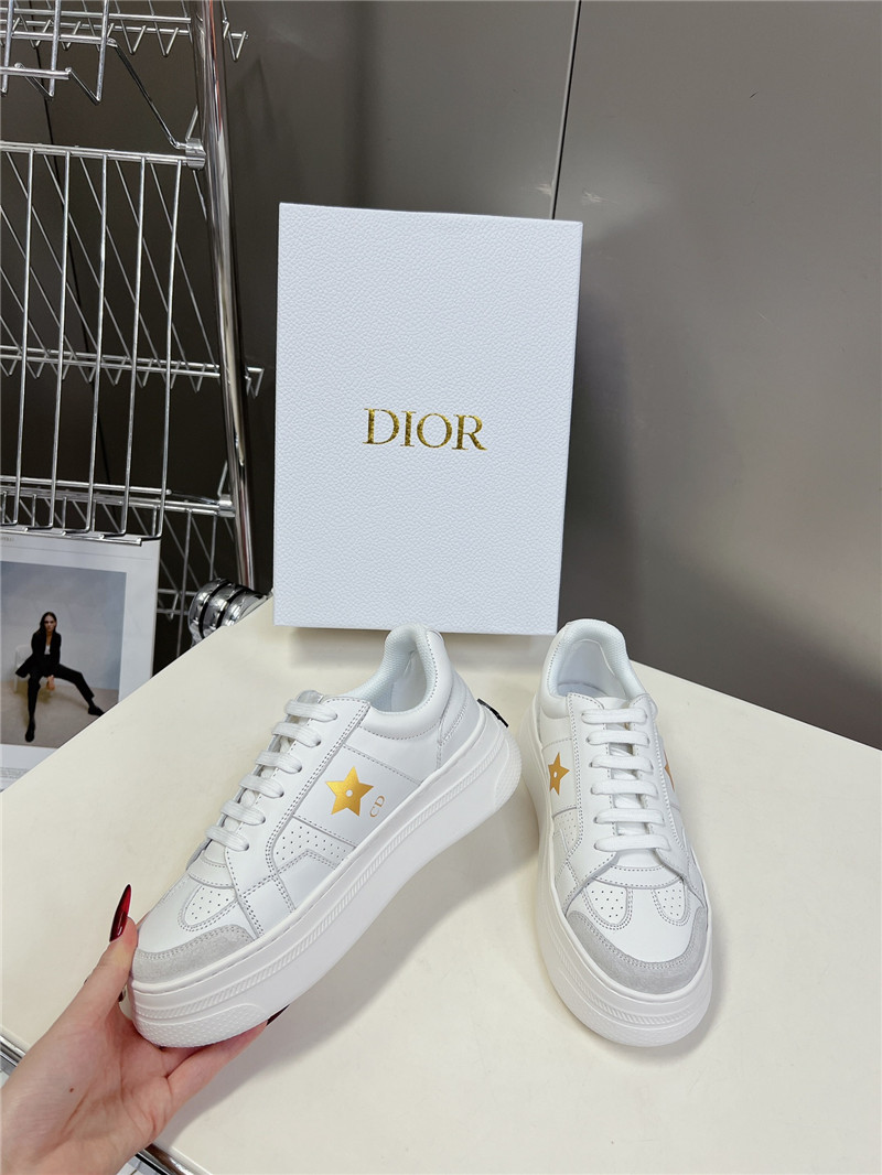 D10r cd star platform sneakers white