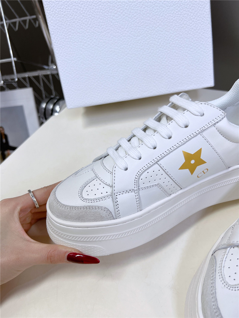 D10r cd star platform sneakers white