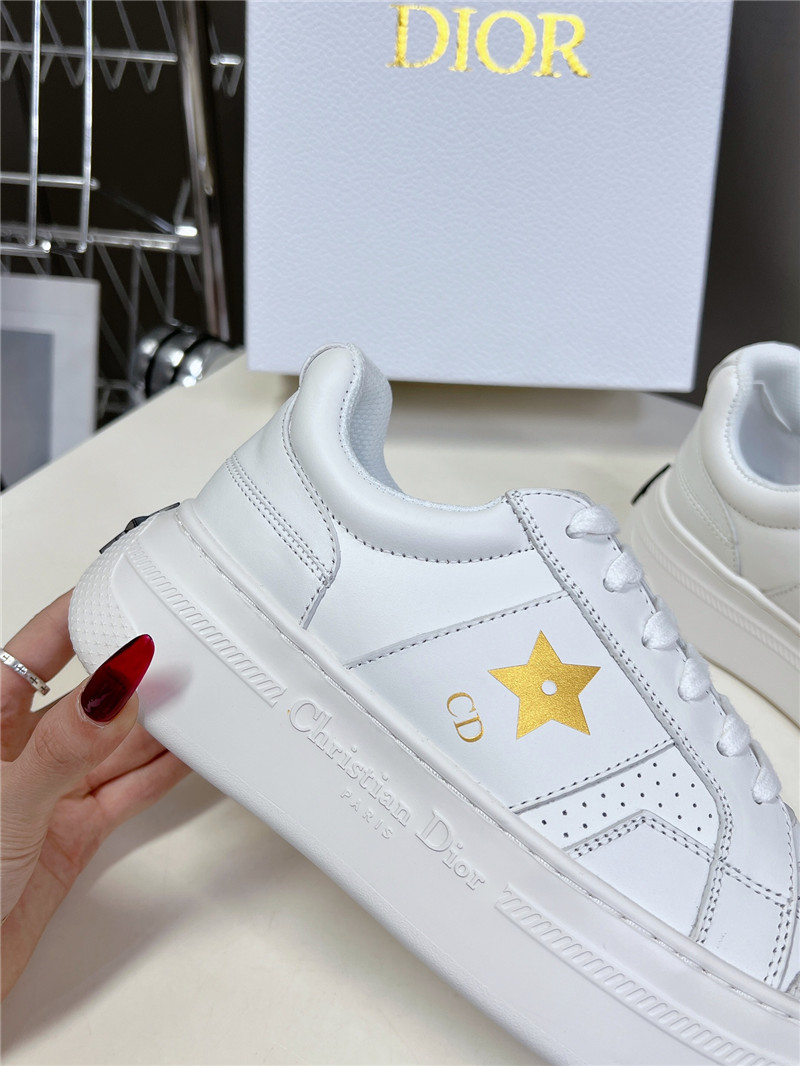 D10r cd star platform sneakers white