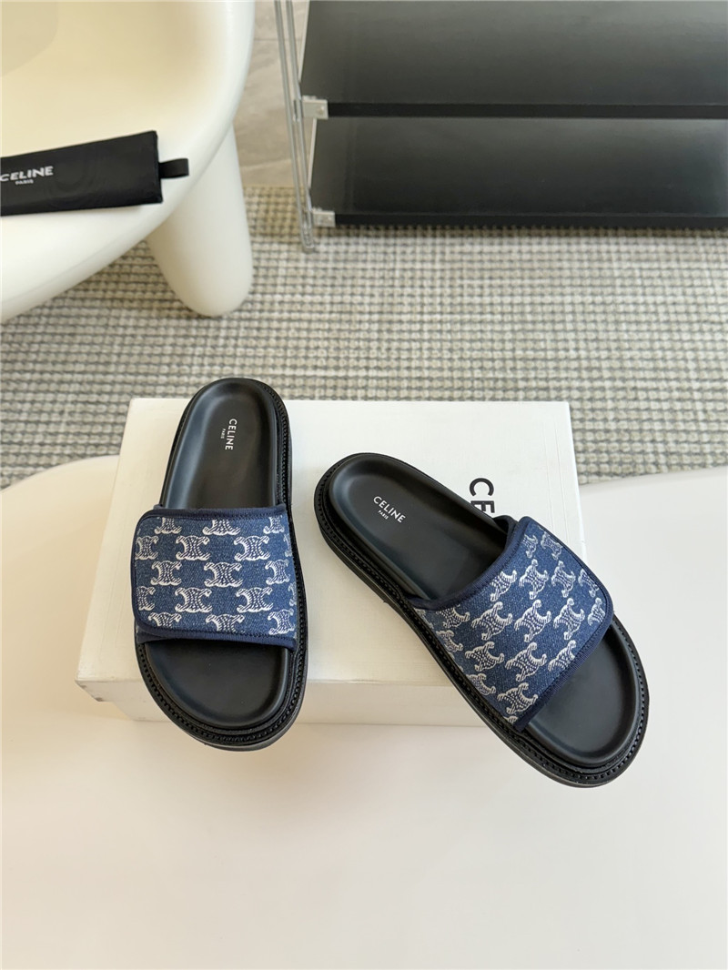 celine flat micro label sandals slippers replica shoes
