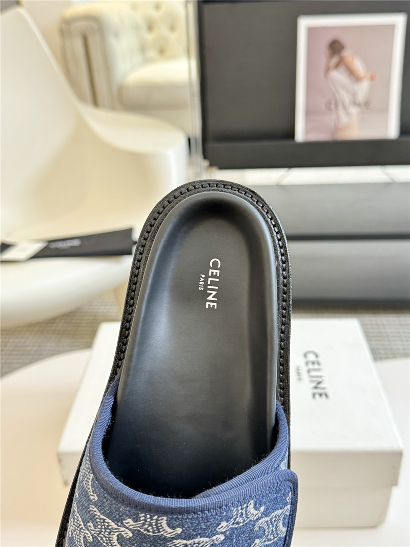 celine flat micro label sandals slippers replica shoes