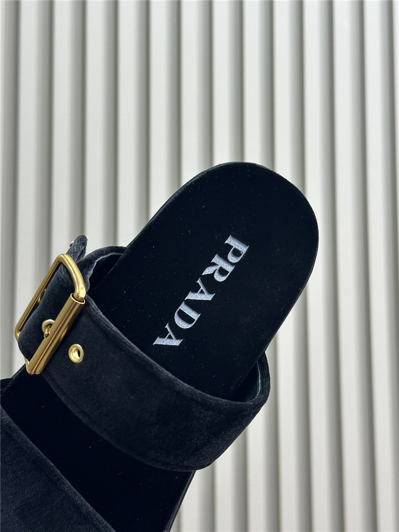 pra*a velvet sandals ma1s0n Marg*e1a replica shoes