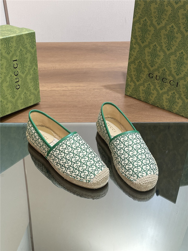 Gvc*1 straw hemp fisherman slippers replica shoes