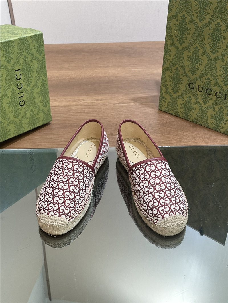 Gvc*1 straw hemp fisherman slippers replica shoes