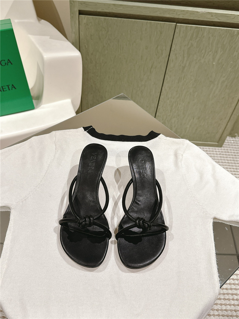 Bottega Veneta woven flip-flops margiela replica shoes