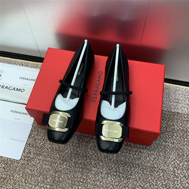 Salvatore Ferragamo bow pumps for women replica shoes