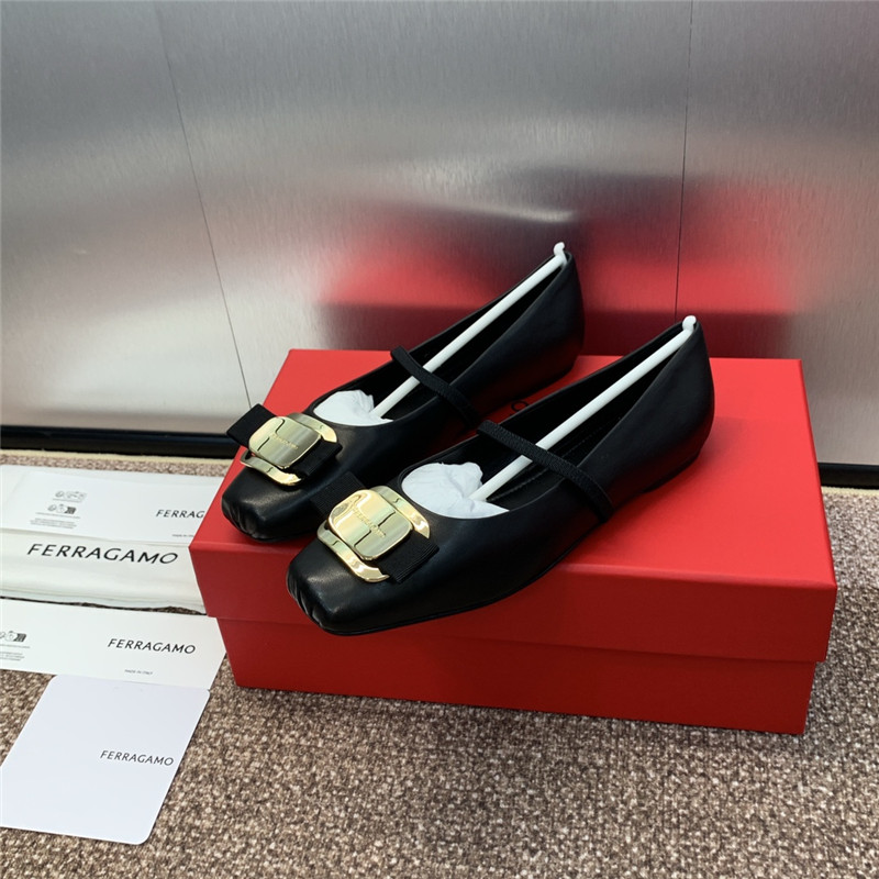 Salvatore Ferragamo bow pumps for women replica shoes