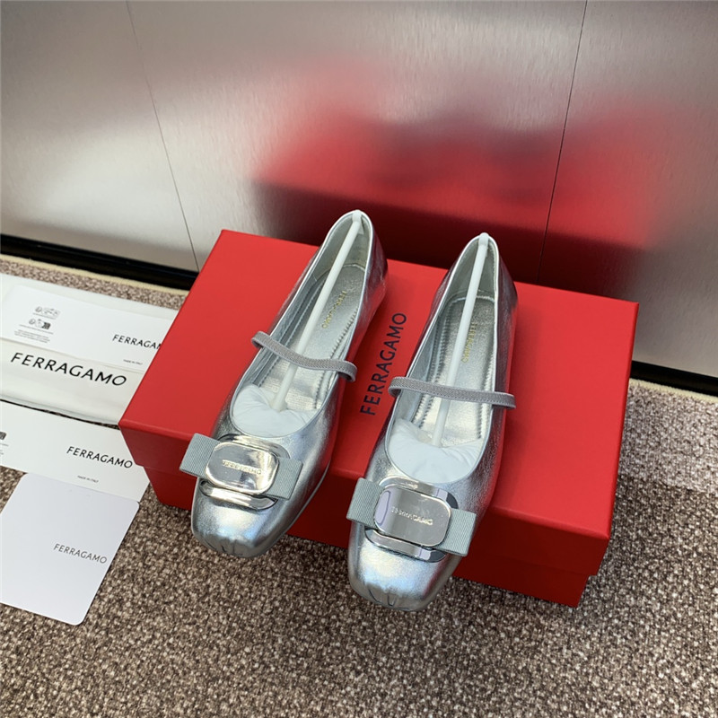 Salvatore Ferragamo bow pumps for women replica shoes