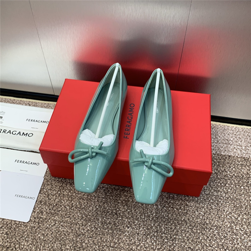 Salvatore Ferragamo bow pumps for women replica shoes