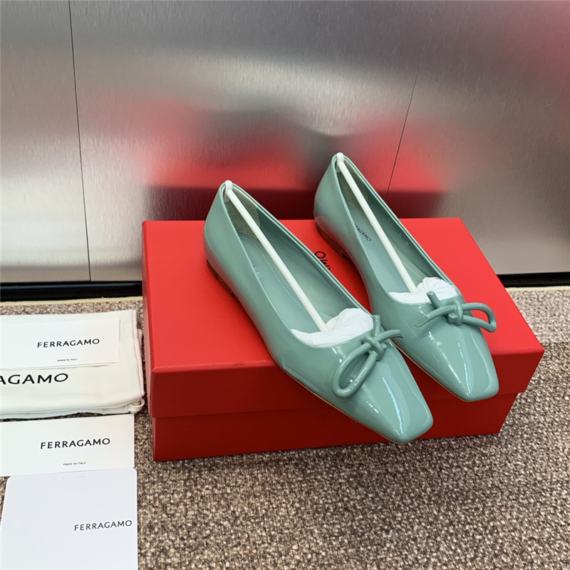 Salvatore Ferragamo bow pumps for women replica shoes