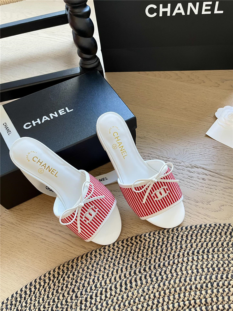 Ch**el bow slippers best shoes replica website