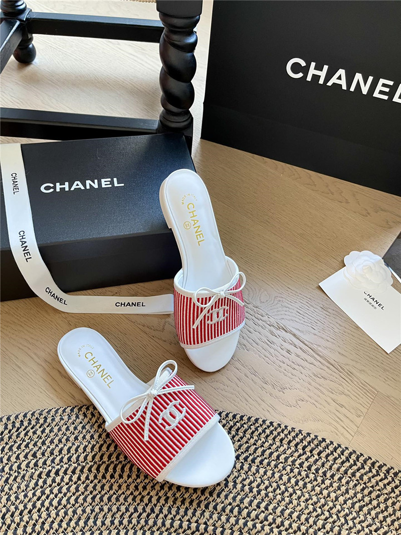 Ch**el bow slippers best shoes replica website