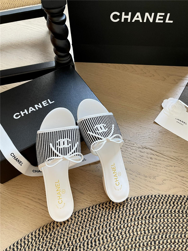 Ch**el bow slippers best shoes replica website