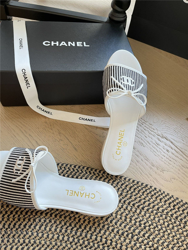 Ch**el bow slippers best shoes replica website