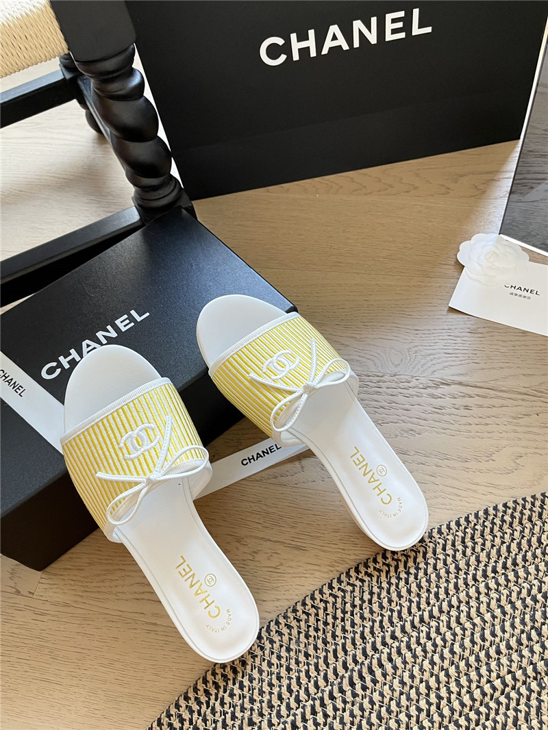 Ch**el bow slippers best shoes replica website