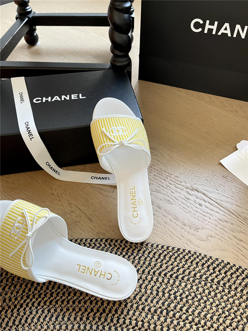 Ch**el bow slippers best shoes replica website