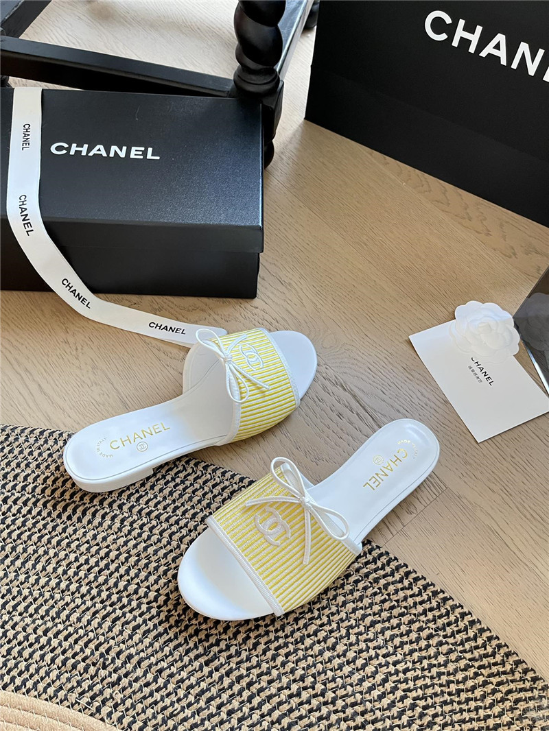 Ch**el bow slippers best shoes replica website