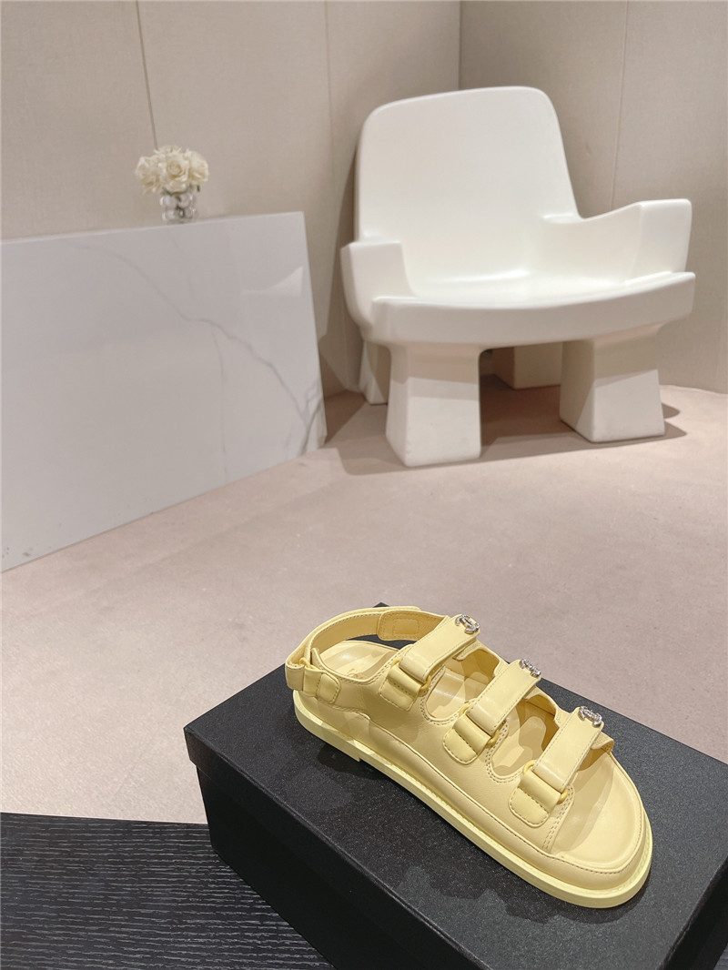 Ch**el beach shoes replica designer shoes