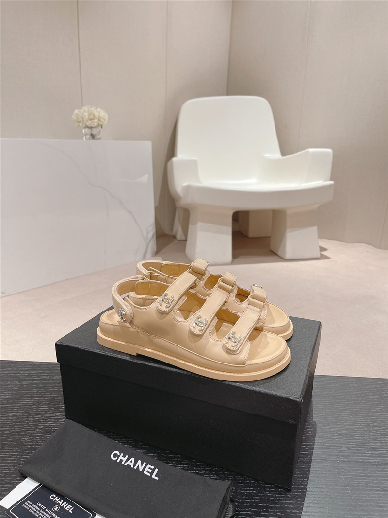 Ch**el beach shoes replica designer shoes