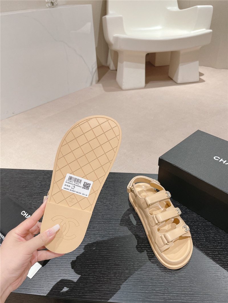 Ch**el beach shoes replica designer shoes