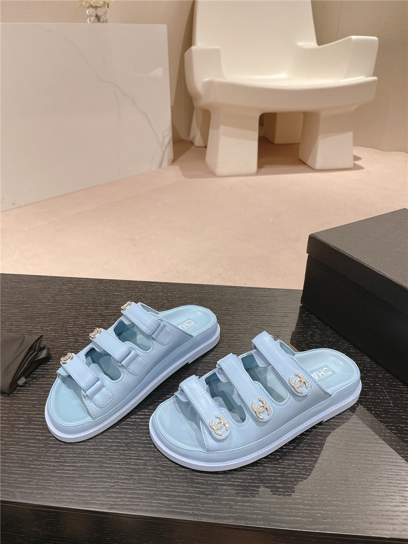 Chanel beach shoes replica designer shoes