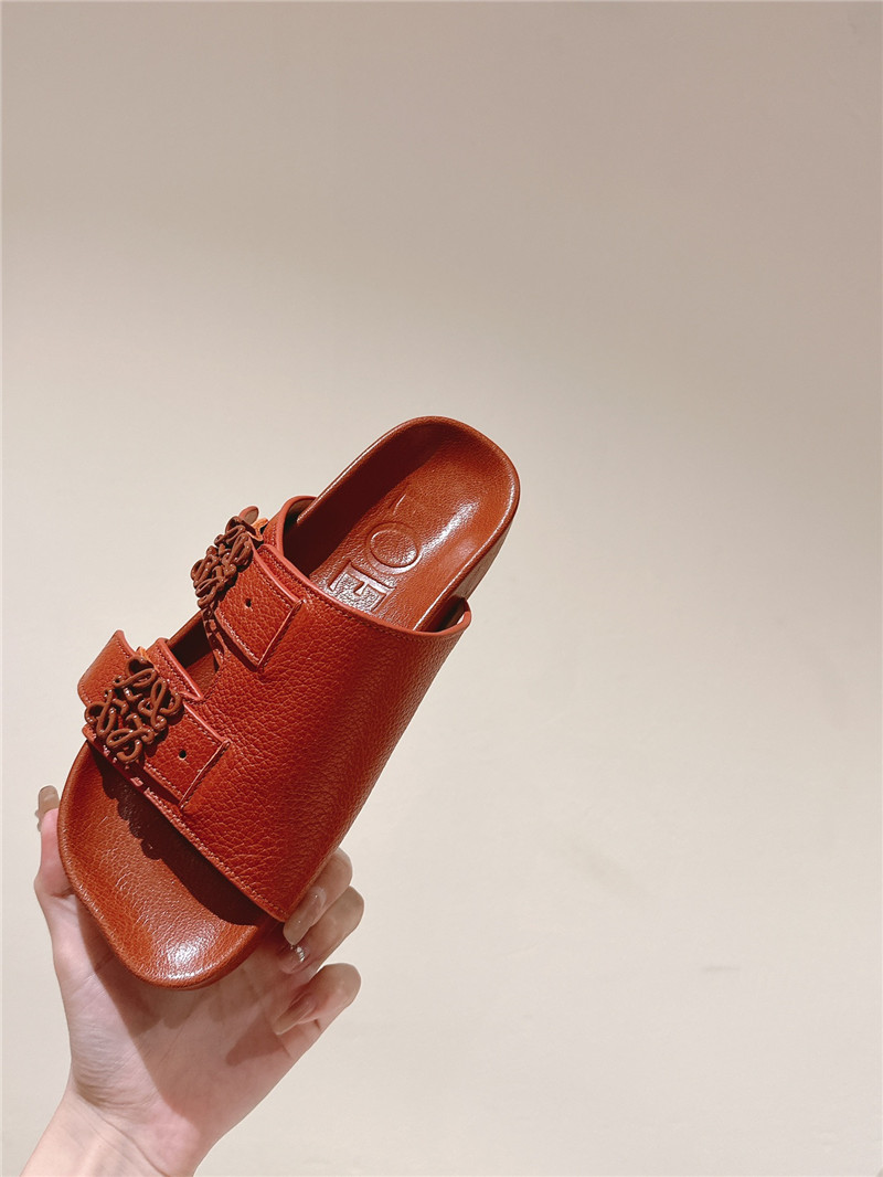 loewe new color matching slippers for couples replica shoes