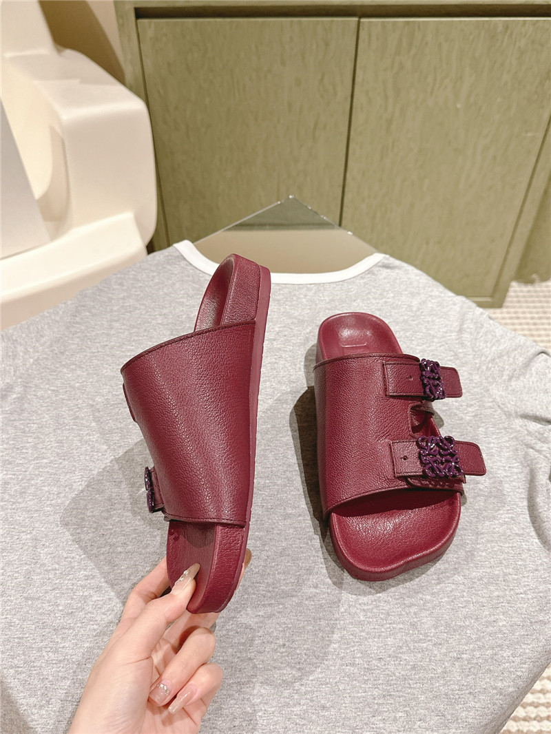 loewe new color matching slippers for couples replica shoes