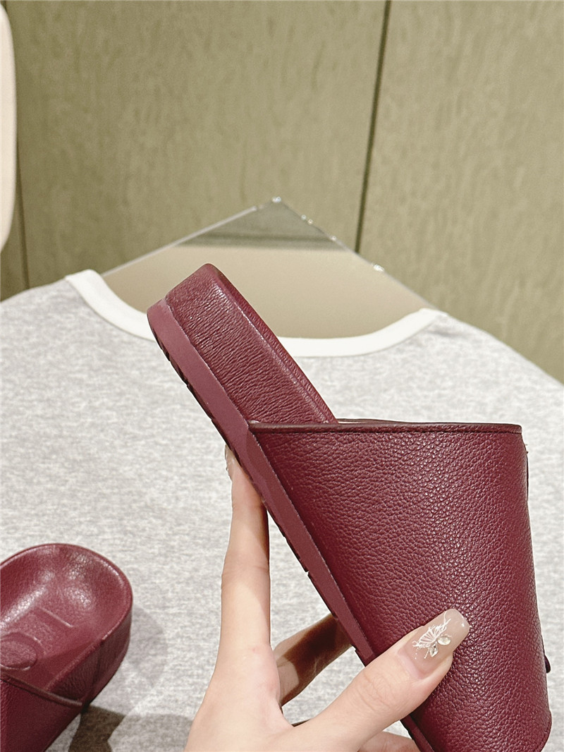 loewe new color matching slippers for couples replica shoes