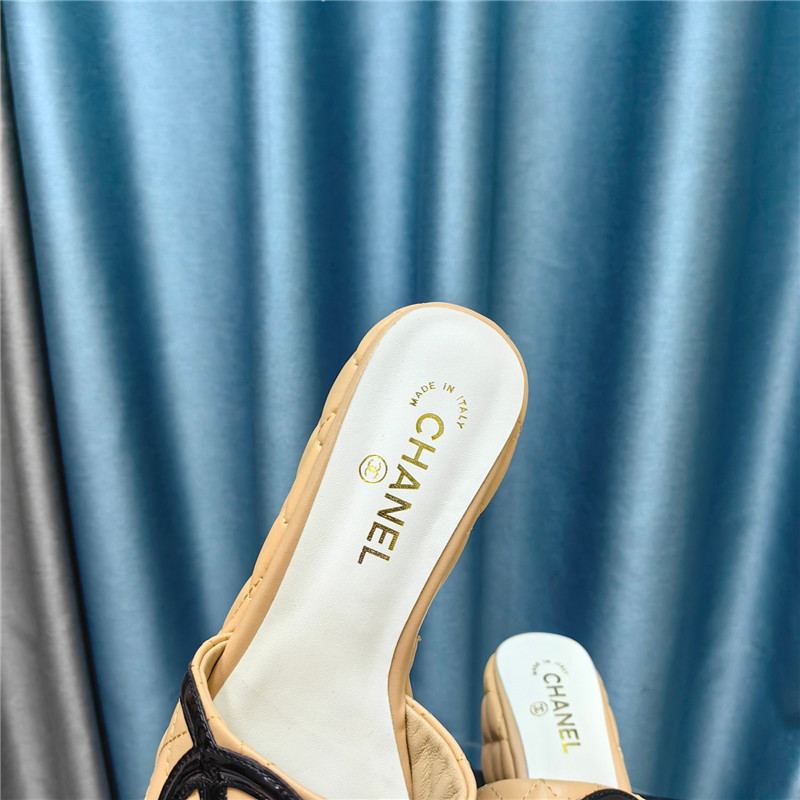 Ch**el large pair of c slippers replica shoes