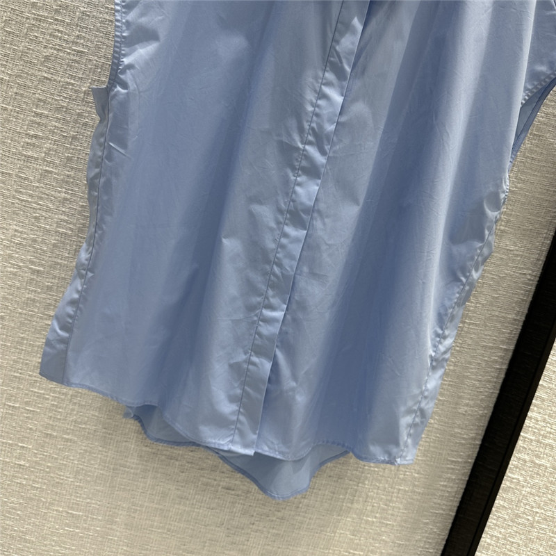 Gvc*1 sleeveless silhouette shirt replica designer clothes