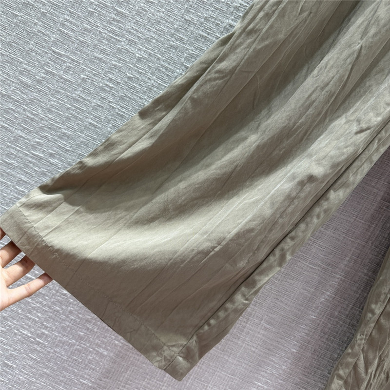 Pra*a washed wrinkled casual pants replica clothing sites