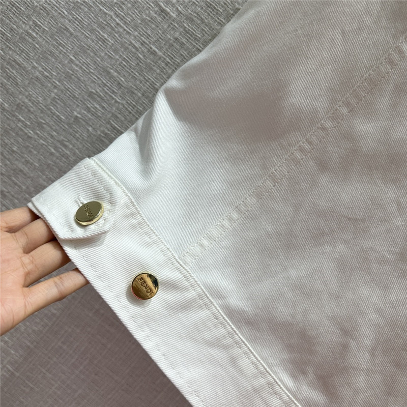 F**di denim vest replica designer clothing websites