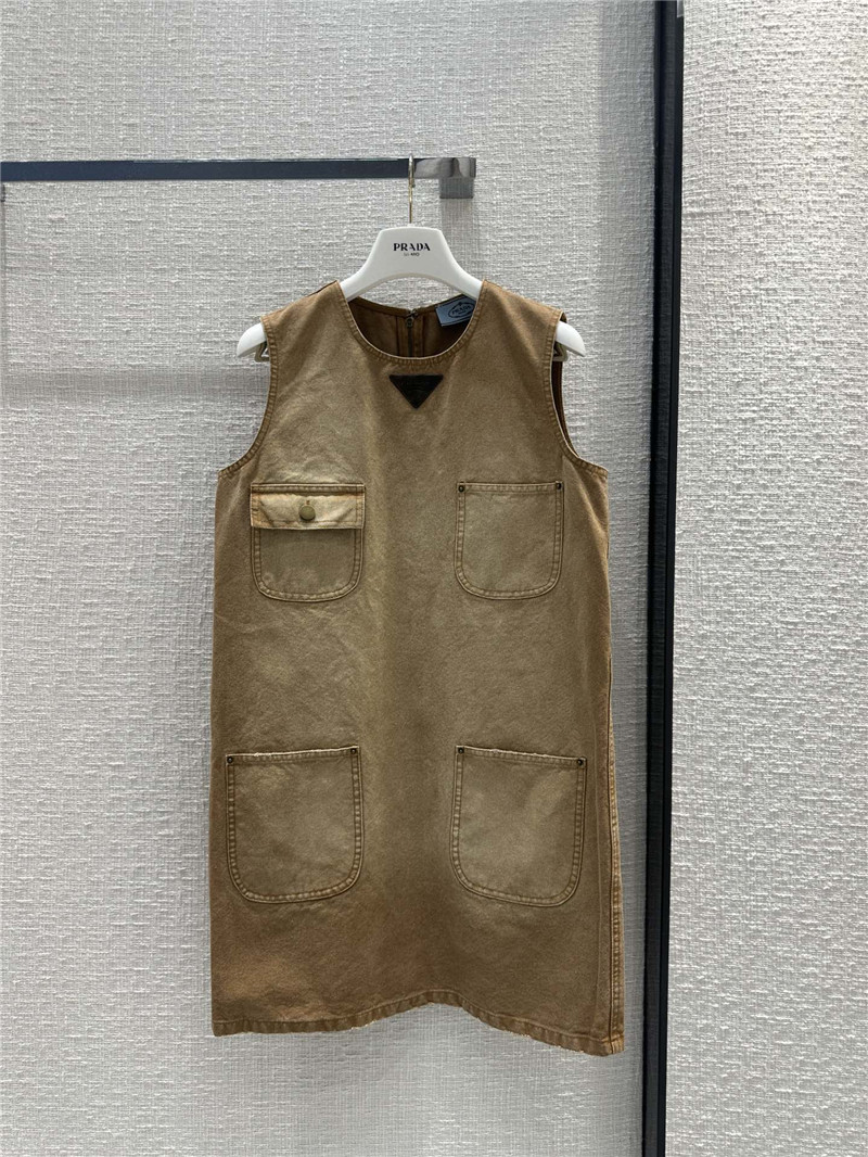 prada work pocket dress replica clothing sites