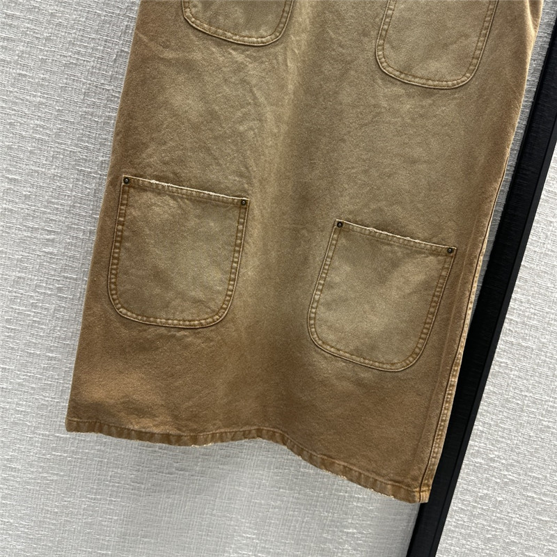 Pra*a work pocket dress replica clothing sites